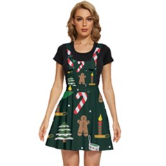 Pattern Christmas Gift Apron Dress by uniart180623