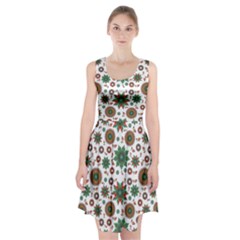 Pattern Abstract Seamless Racerback Midi Dress by uniart180623