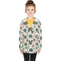 Pattern Abstract Seamless Kids  Double Breasted Button Coat View1