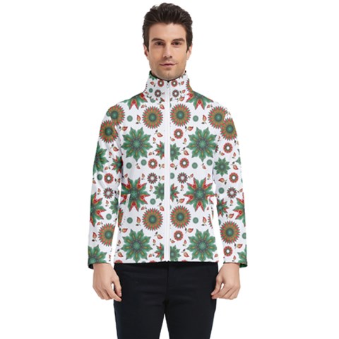 Pattern Abstract Seamless Men s Bomber Jacket by uniart180623