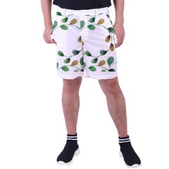 Boho Leaf Pattern T- Shirt Boho Leaf Pattern T- Shirt Men s Pocket Shorts by EnriqueJohnson