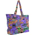Trippy Aesthetic Halloween Simple Shoulder Bag View2