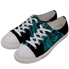 Angry Male Lion Predator Carnivore Women s Low Top Canvas Sneakers by uniart180623