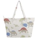 Dinosaur Art Pattern Full Print Shoulder Bag View2