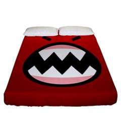 Funny Angry Fitted Sheet (california King Size) by Ket1n9