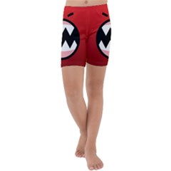 Funny Angry Kids  Lightweight Velour Capri Yoga Leggings by Ket1n9