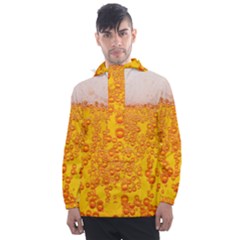 Beer Alcohol Drink Drinks Men s Front Pocket Pullover Windbreaker by Ket1n9