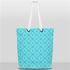 Pattern-background-texture Full Print Rope Handle Tote (small) by Ket1n9