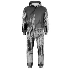 Architecture-parliament-landmark Hooded Jumpsuit (men) by Ket1n9