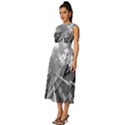 Architecture-skyscraper Sleeveless Round Neck Midi Dress View2