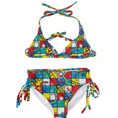Snakes And Ladders Kids  Classic Bikini Set by Ket1n9