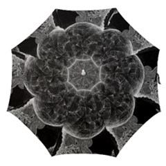 Space-universe-earth-rocket Straight Umbrellas by Ket1n9