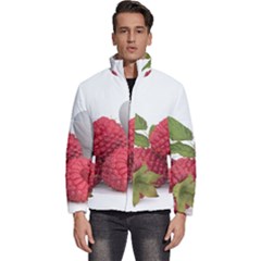 Fruit-healthy-vitamin-vegan Men s Puffer Bubble Jacket Coat by Ket1n9