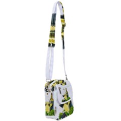 White-wine-red-wine-the-bottle Shoulder Strap Belt Bag by Ket1n9