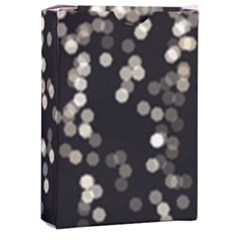 Christmas-bokeh-lights-background Playing Cards Single Design (rectangle) With Custom Box by Ket1n9