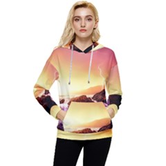 California-sea-ocean-pacific Women s Lightweight Drawstring Hoodie by Ket1n9
