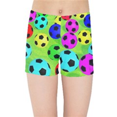 Balls Colors Kids  Sports Shorts by Ket1n9
