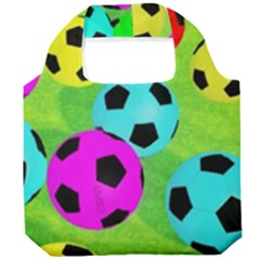 Balls Colors Foldable Grocery Recycle Bag by Ket1n9