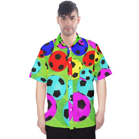 Balls Colors Men s Hawaii Shirt by Ket1n9