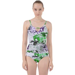 Horse-horses-animal-world-green Cut Out Top Tankini Set by Ket1n9