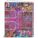 Technology Circuit Board Layout Pattern 8  x 10  Softcover Notebook View2