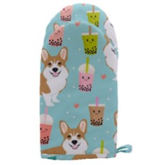 Welsh Corgi Boba Tea Bubble Cute Kawaii Dog Breed Microwave Oven Glove by Grandong