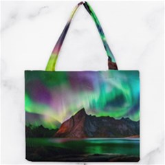 Aurora Borealis Nature Sky Light Mini Tote Bag by Grandong