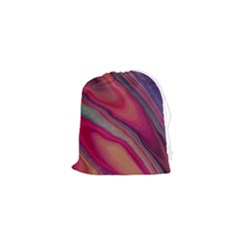 Stars Shimmering Galaxy Ocean Drawstring Pouch (xs) by Ravend