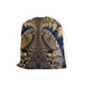 Fractal Spiral Infinite Psychedelic Drawstring Pouch (Large) View1