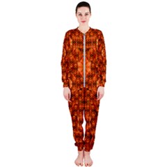 Floral Time In Peace And Love Onepiece Jumpsuit (ladies) by pepitasart