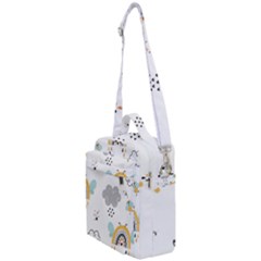 Art Pattern Design Wallpaper Background Print Crossbody Day Bag by Vaneshop