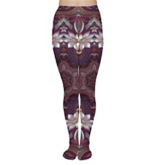 Rosette Kaleidoscope Mosaic Abstract Background Tights by Vaneshop