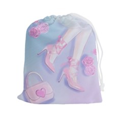 Romantic 11-14 Inch Drawstring Pouch (2xl) by SychEva