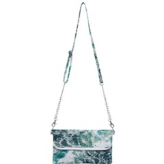 Blue Ocean Waves Mini Crossbody Handbag by Jack14