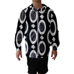 Blackandgrey Kids  Hooded Windbreaker by ByThiagoDantas