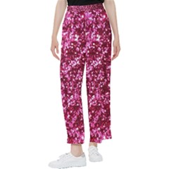 Pink Glitter Women s Pants  by Amaryn4rt