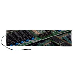 Computer Ram Tech - Roll Up Canvas Pencil Holder (l) by Amaryn4rt
