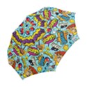 Comic Elements Colorful Seamless Pattern Folding Umbrellas View2
