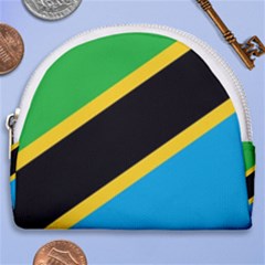 Flag Of Tanzania Horseshoe Style Canvas Pouch by Amaryn4rt