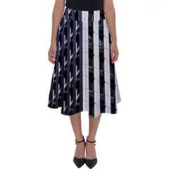 Architecture-building-pattern Perfect Length Midi Skirt by Amaryn4rt