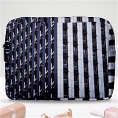 Architecture-building-pattern Make Up Pouch (large) by Amaryn4rt