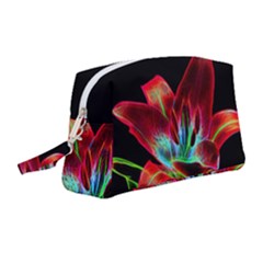 Flower Pattern-design-abstract-background Wristlet Pouch Bag (medium) by Amaryn4rt