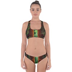 Beautiful World Entry Door Fantasy Cross Back Hipster Bikini Set by Amaryn4rt