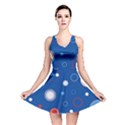 Christmas Pattern Tree Design Reversible Skater Dress View1