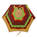 Cake Cute Burger Mini Folding Umbrellas View1