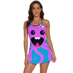 Bubble Octopus Copy 2-in-1 Flare Activity Dress by Dutashop