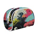 Retro Wave Kaiju Godzilla Japanese Pop Art Style Make Up Case (Small) View1