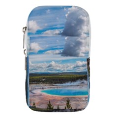 Mountains Trail Forest Yellowstone Waist Pouch (small) by Sarkoni