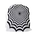 Spider Web Hypnotic Drawstring Pouch (2XL) View2