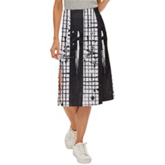 Whitney Museum Of American Art Midi Panel Skirt by Amaryn4rt
